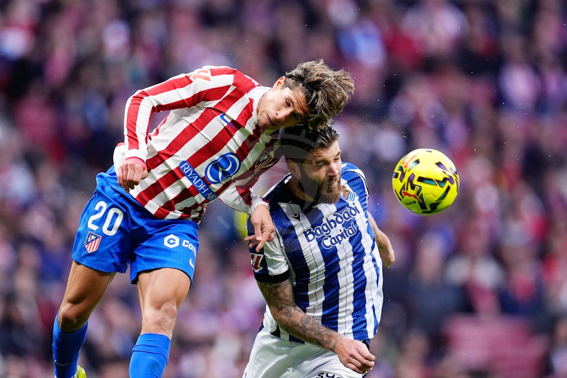 Piłka Nożna: La Liga. Atlético Madryt - Real Sociedad. - Agencja Fotograficzna