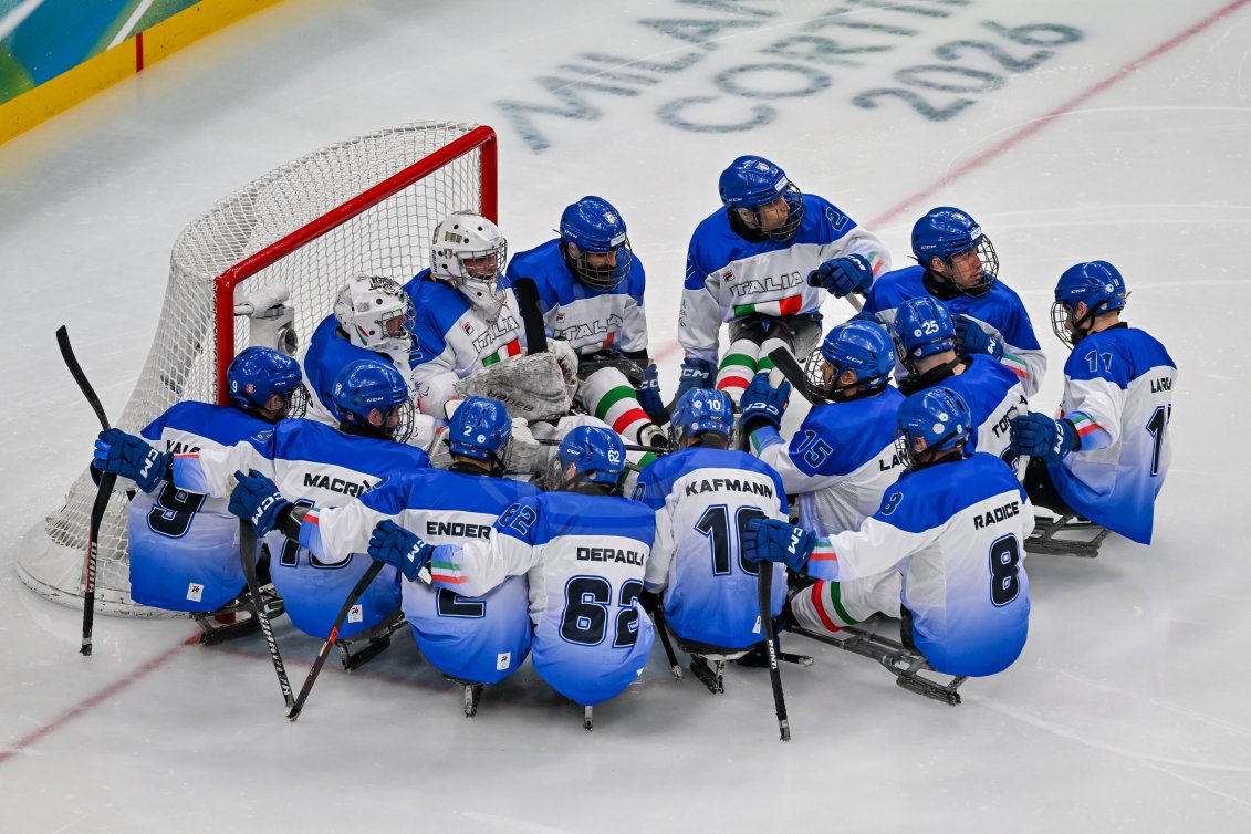 Inne: Igrzyska Paralympijskie. Włochy - USA. - Agencja Fotograficzna