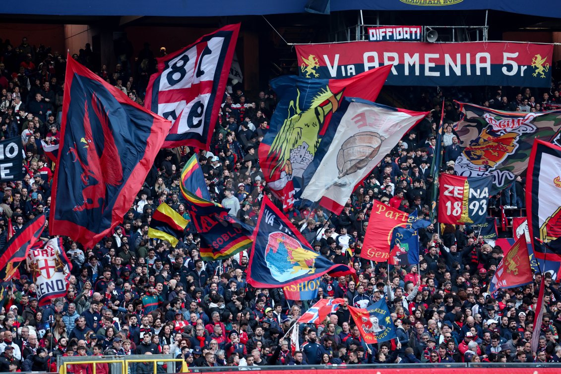 Piłka Nożna: Serie A. Genoa CFC - AS Roma. - Agencja Fotograficzna