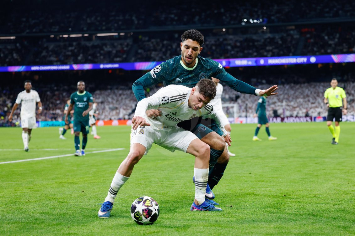 Piłka Nożna: Liga Mistrzów. Real Madryt - Manchester City. - Agencja Fotograficzna