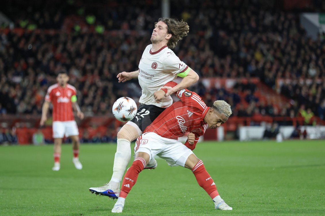 Piłka Nożna: Liga Europy. Nottingham - FC Midtjylland. - Agencja Fotograficzna