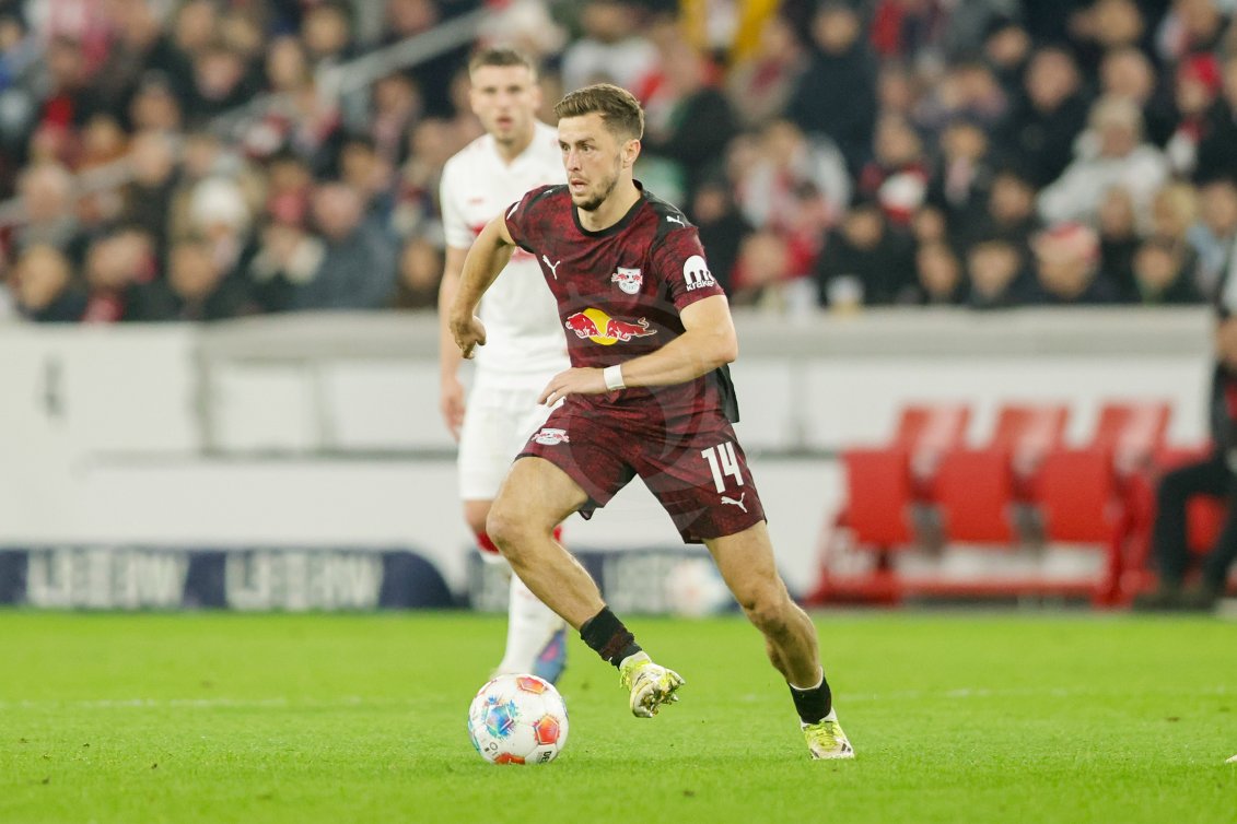 Piłka Nożna: Bundesliga. VfB Stuttgart - RB Leipzig. - Agencja Fotograficzna