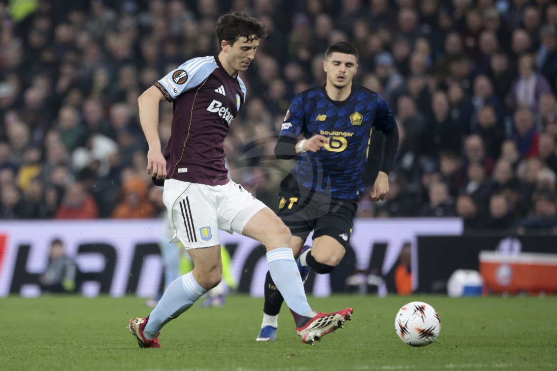 Piłka Nożna: Liga Europy. Aston Villa - Lille. - Agencja Fotograficzna