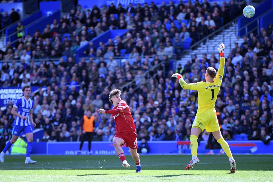 Piłka Nożna: Premier League. Brighton - Liverpool. - Agencja Fotograficzna