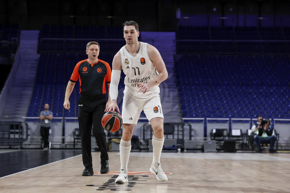 Koszykówka: Liga Euroleague. Real Madryt - Hapoel Tel Awiw. - Agencja Fotograficzna