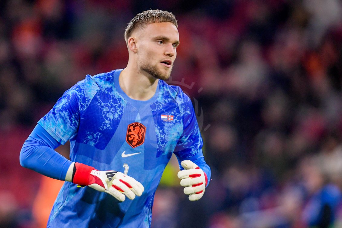 Piłka Nożna: Mecz towarzyski. Holandia - Norwegia. - Agencja Fotograficzna