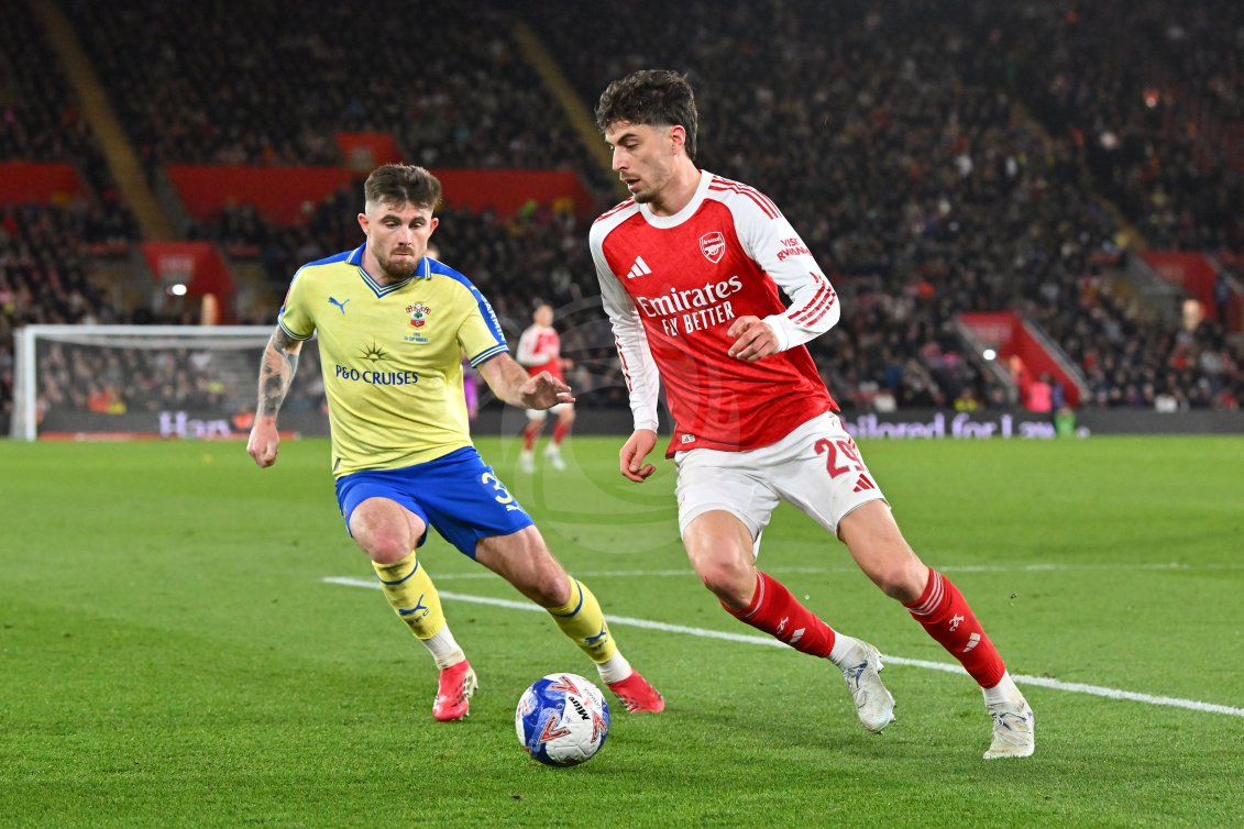 Piłka Nożna: Puchar Ligi Angielskiej. Southampton - Arsenal. - Agencja Fotograficzna