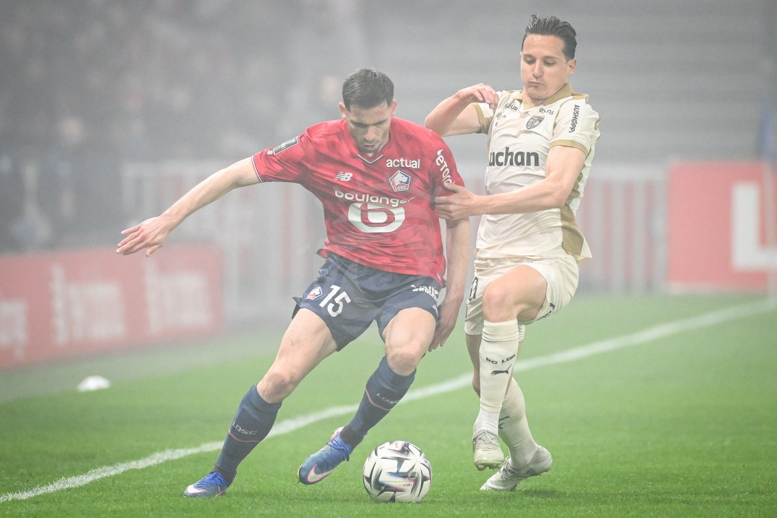 Piłka Nożna: Ligue 1. LOSC Lille - RC Lens. - Agencja Fotograficzna