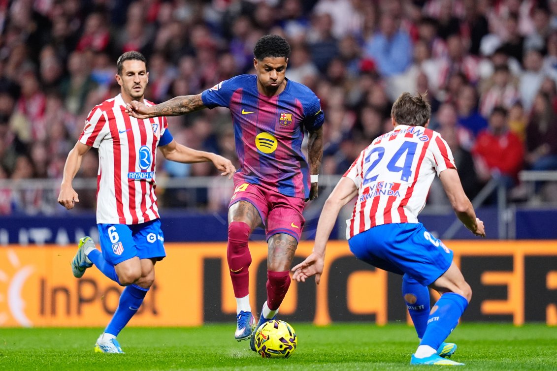 Piłka Nożna: La Liga. Atlético Madryt - FC Barcelona. - Agencja Fotograficzna