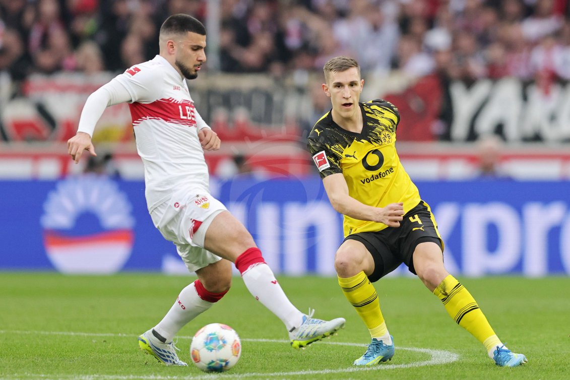 Piłka Nożna: Bundesliga. VfB Stuttgart - Borussia Dortmund. - Agencja Fotograficzna