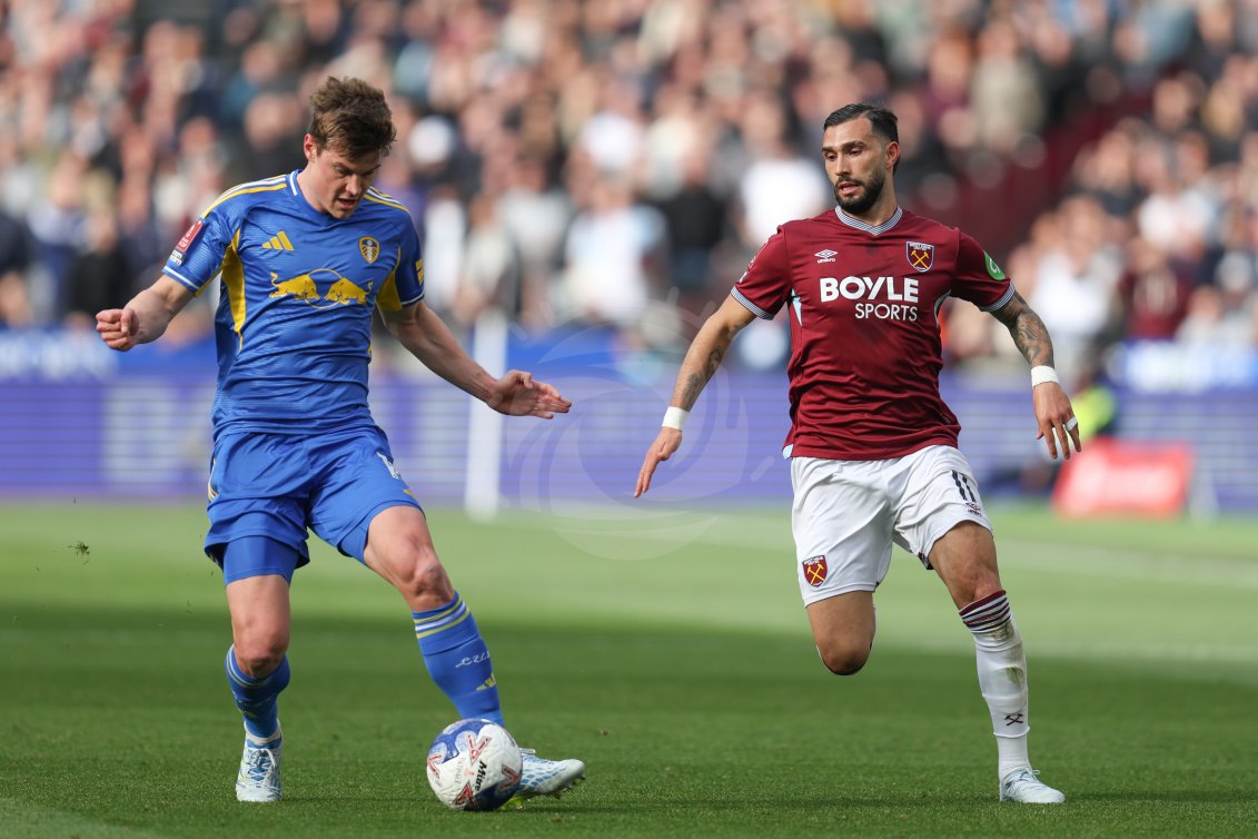 Piłka Nożna: Puchar Anglii. West Ham United - Leeds United. - Agencja Fotograficzna