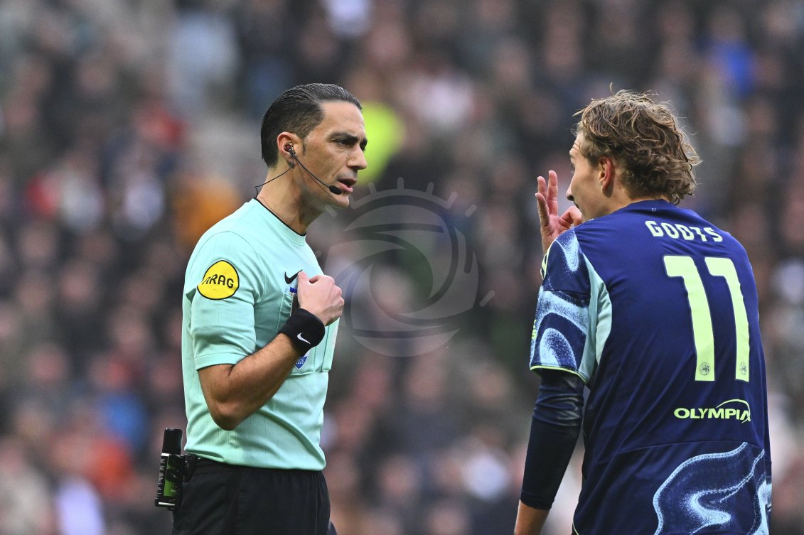 Piłka Nożna: Eredivisie. FC Groningen - AFC Ajax. - Agencja Fotograficzna