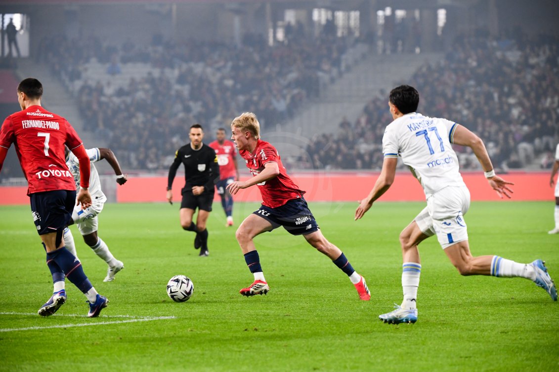 Piłka Nożna: Ligue 1. Lille OSC - FC Lorient. - Agencja Fotograficzna