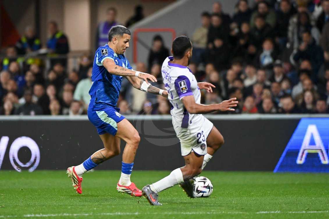 Piłka Nożna: Ligue 1. Toulouse FC - Olympique de Marseille. - Agencja Fotograficzna