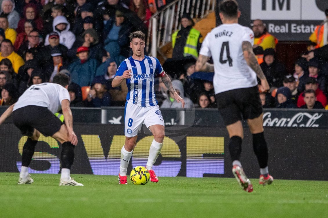 Piłka Nożna: La Liga. Valencia - Alaves. - Agencja Fotograficzna
