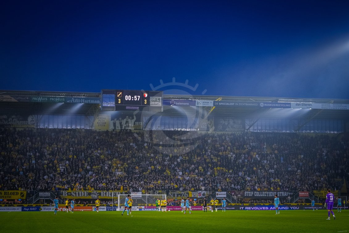 Piłka Nożna: Eredivisie. NAC Breda - Feyenoord. - Agencja Fotograficzna