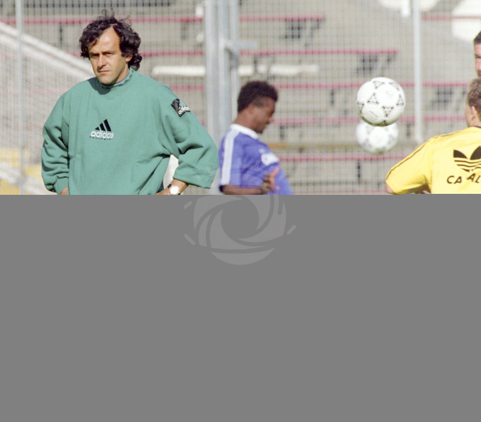 Inne: UEFA Euro 1992. Francja. Trening. - Agencja Fotograficzna