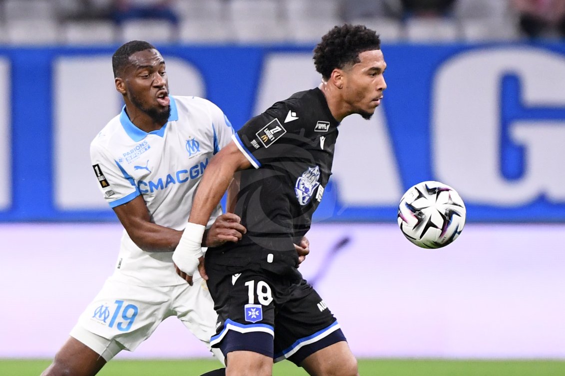 Piłka Nożna: Ligue 1. Olympique de Marseille - AJ Auxerre. - Agencja Fotograficzna