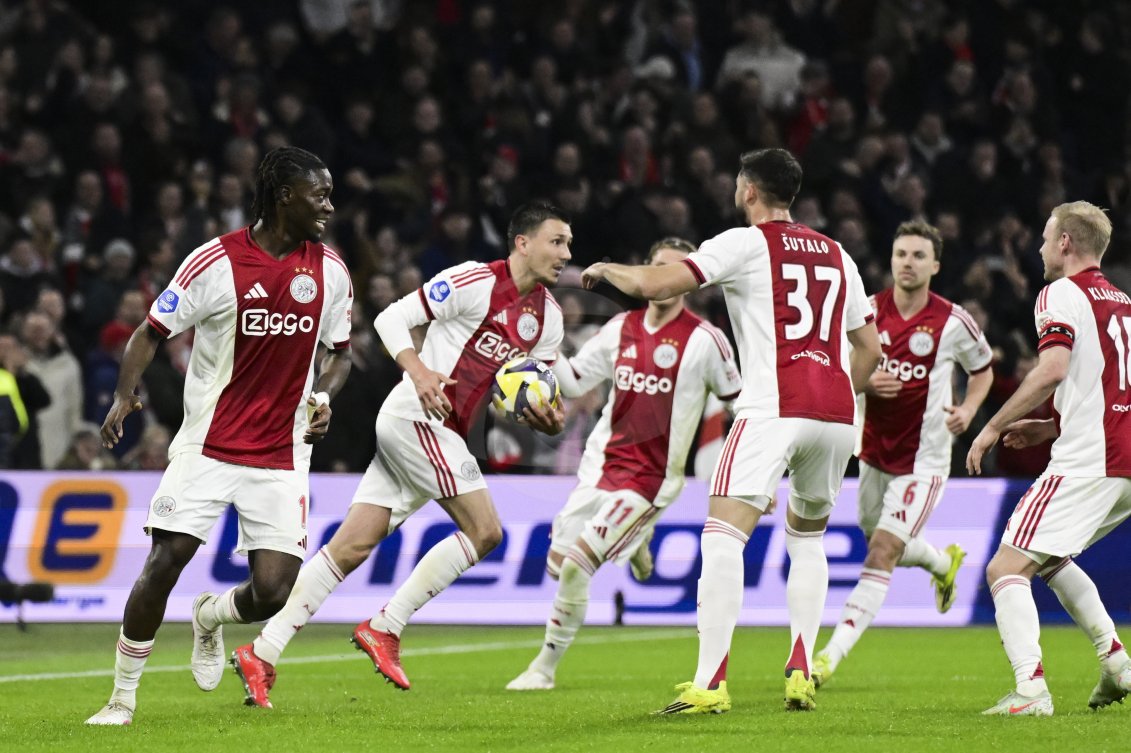 Piłka Nożna: Eredivisie. AFC Ajax - Sparta Rotterdam. - Agencja Fotograficzna