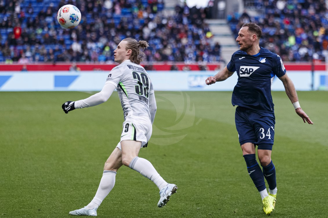 Piłka Nożna: Bundesliga. TSG Hoffenheim - VfL Wolfsburg. - Agencja Fotograficzna