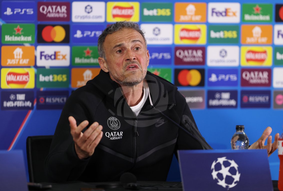 Piłka Nożna: Liga Mistrzów. Paris Saint-Germain. Konferencja. - Agencja Fotograficzna