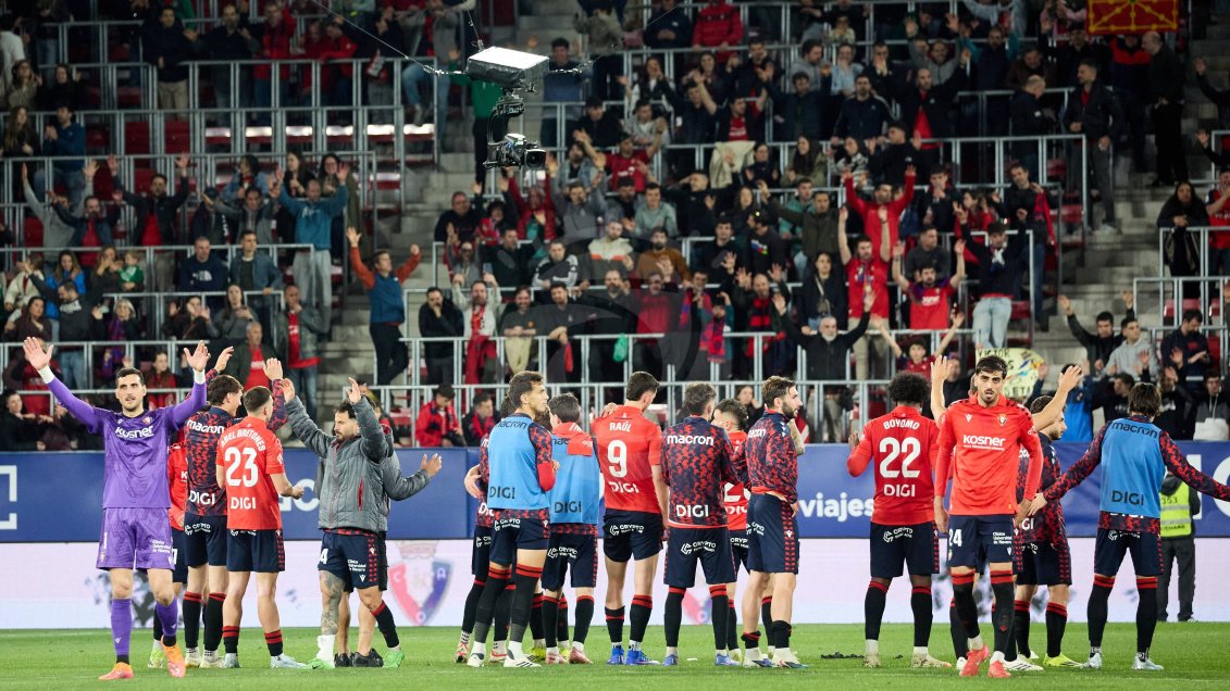 Piłka Nożna: La Liga. CA Osasuna - Girona FC. - Agencja Fotograficzna