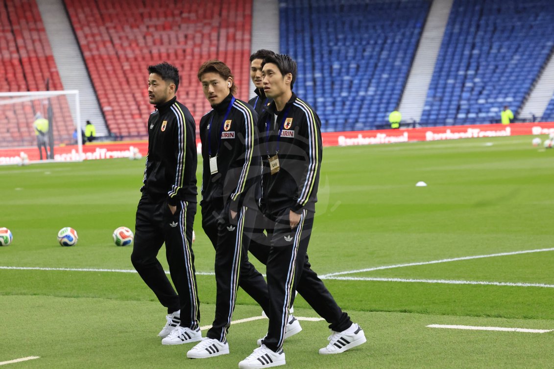 Inne: Mecz Towarzyski. Szkocja - Japonia. - Agencja Fotograficzna