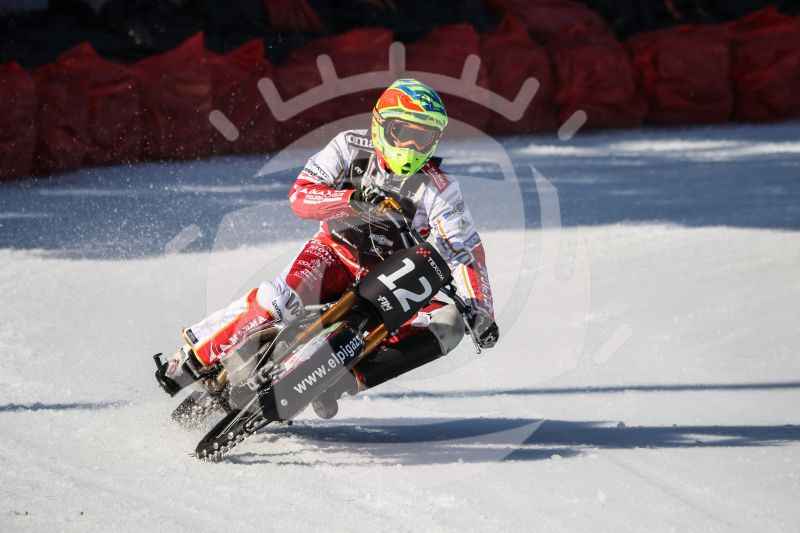 Sport: TEXOM INDYWIDUALNE MISTRZOSTWA EUROPY W ICE SPEEDWAYU 2025 - Agencja Fotograficzna