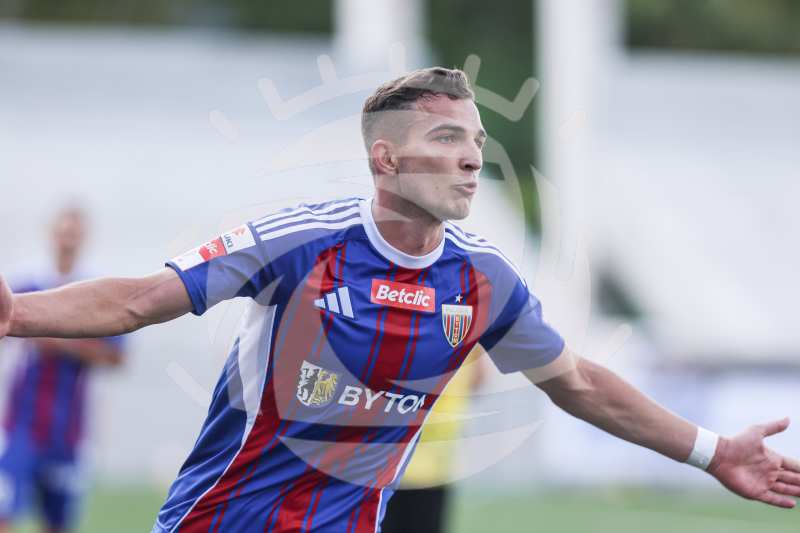 Piłka Nożna: Betclic I liga. Polonia Bytom - Wieczysta Krakow. - Agencja Fotograficzna