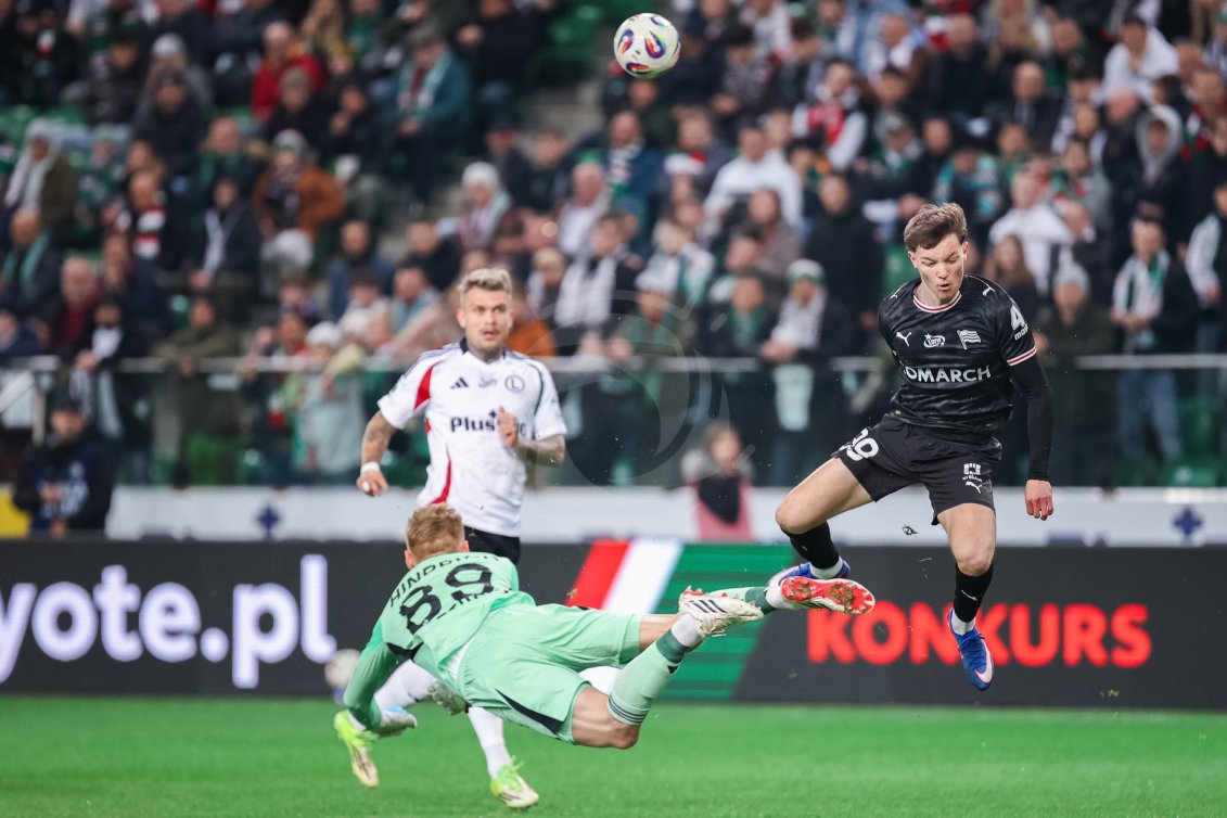 Sport: PKO BP Ekstraklasa. Legia Warszawa - Cracovia. - Agencja Fotograficzna