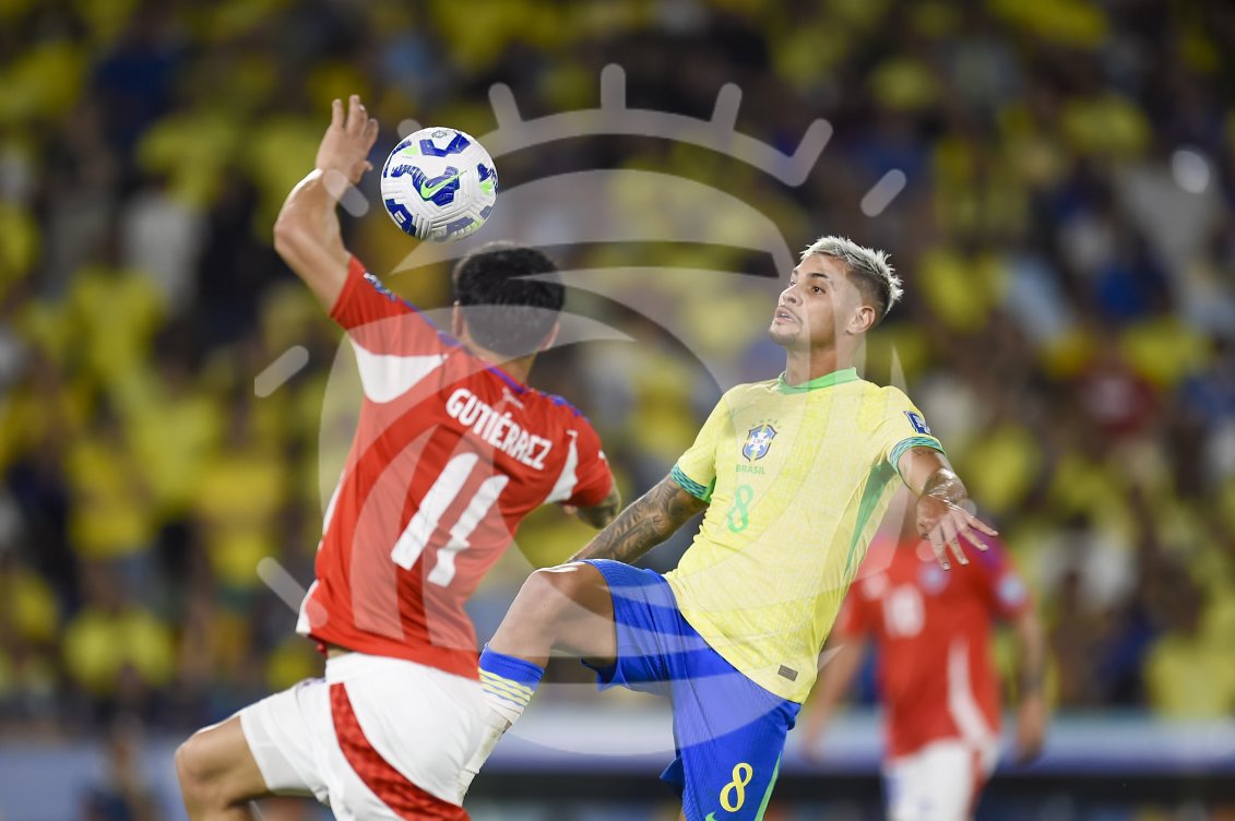 Piłka Nożna: Eliminacje Mistrzostw Swiata 2026. Brazylia - Chile. - Agencja Fotograficzna